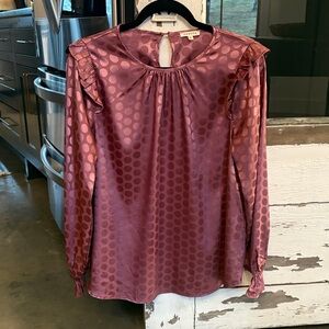 JODIFL Women’s Ruffle Blouse (S)